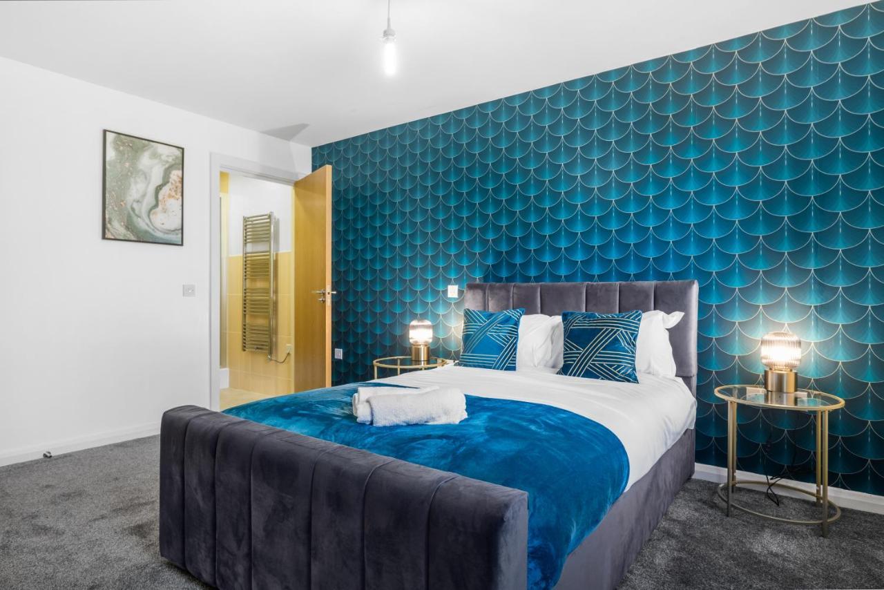 Ebra Stays - Luxury 2 Bedroom Apartment - Birmingham Kültér fotó
